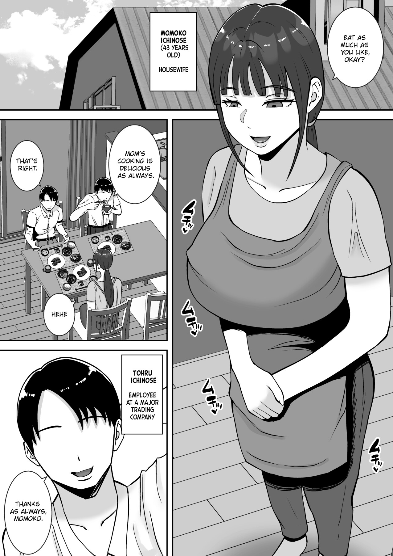 Hentai Manga Comic-The Story of How I Stole a Lewd, Promiscuous Woman and Turned Her Into a Cum Dumpster ~The Seemingly Pure and Timid Mother, Ichinose Momoko~-Read-4